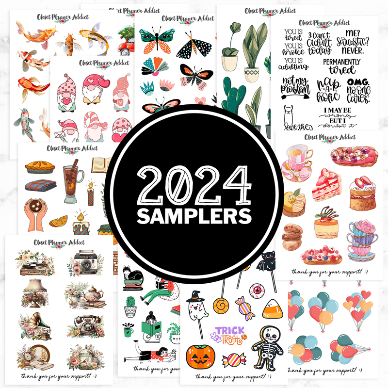 2024 Sampler Pack | 12-Month Collection | Exclusive Bonus