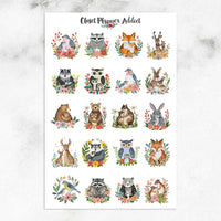 Animal Families Planner Stickers by Closet Planner Addict (S-723)