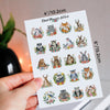 Animal Families Planner Stickers by Closet Planner Addict (S-723)