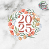 2025 Die Cut Sticker | Delicate Florals (DC-052)